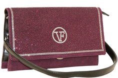 Сумка женская VELINA FABBIANO E 591028 бордовый с фиолетовым