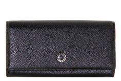 Кошелек женский PETEK K 8071 черный, красный