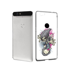 Чехол MyPads Tocco для Huawei Nexus 6P нарисованный скелет на скейт борде (PT17717.24.512)