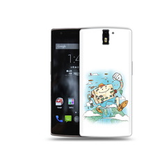 Чехол MyPads Tocco для OnePlus One Счастливый чемодан