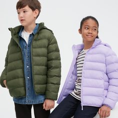 Куртка детская UNIQLO 449795, оливковое, 5-6Y(120)
