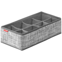 Органайзер для шейныx платков и галстуков Casy Home 35x16x10см, 8 ячеек