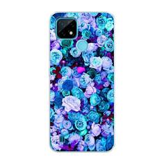 Чехол на Oppo Realme C21 "Цветочный ковер" Case Place