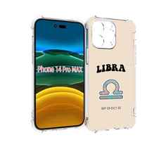 Чехол MyPads знак-зодиака-весы-6 для iPhone 14 Pro Max