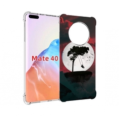 Чехол MyPads Tocco для Huawei Mate 40 качели-над-пропастью