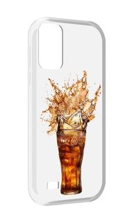 Чехол MyPads Кола-в-стакане для Oukitel C31