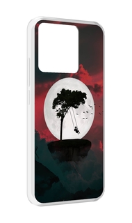 Чехол MyPads Tocco для Xiaomi Redmi 10A качели-над-пропастью