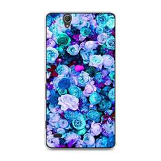 Чехол на Sony Xperia C4 "Цветочный ковер" Case Place
