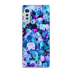 Чехол на LG Velvet 4G "Цветочный ковер" Case Place