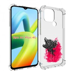 Чехол MyPads медведь в дымке для Xiaomi Redmi A1 Plus +