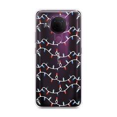 Чехол на Nokia 5.4 "Разноцветная гирлянда" Case Place