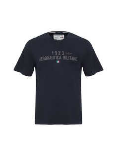Футболка мужская Aeronautica Militare TS2099J584 синяя 52 RU