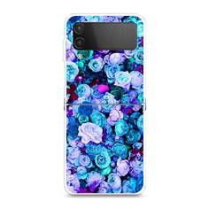 Чехол на Samsung Galaxy Z Flip 4 "Цветочный ковер" Case Place