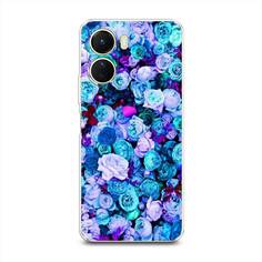 Чехол на Vivo Y16 "Цветочный ковер" Case Place