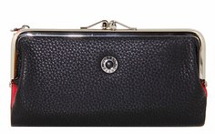 Кошелек женский PETEK K 8077 черный, красный