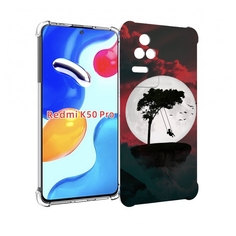 Чехол MyPads качели-над-пропастью для Xiaomi Redmi K50 / K50 Pro