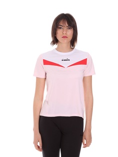 Футболка женская Diadora L. Ss T-Shirt розовая XS