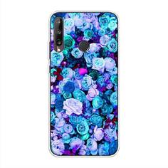 Чехол на Huawei P40 Lite E "Цветочный ковер" Case Place