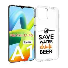 Чехол MyPads Пей-пиво для Xiaomi Redmi A1