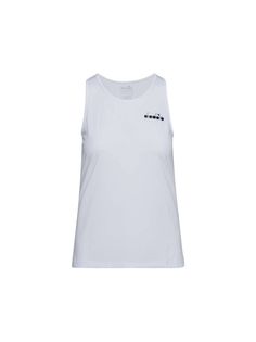 Майка женская Diadora L. Tank Easy Tennis белая L