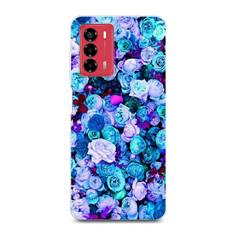 Чехол на ZTE Blade A72 "Цветочный ковер" Case Place