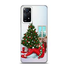 Чехол на Lenovo K14 Plus/Motorola Moto E20/E30/E40 "Новогодняя гирлянда" Case Place