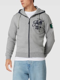 Толстовка мужская Aeronautica Militare FE1783F488 серая 48 RU