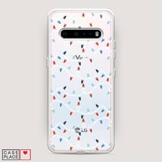 Чехол на LG V60 "Разноцветная гирлянда" Case Place