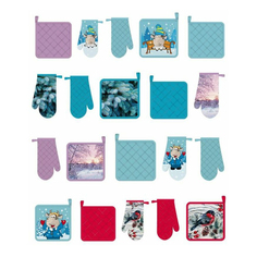 Прихватки Коллекция Х5ВПС3 2 шт в ассортименте