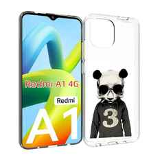 Чехол MyPads Панда-в-костюме для Xiaomi Redmi A1