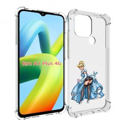 Чехол MyPads девушка-в-платье-красивая женский для Xiaomi Redmi A1 Plus +