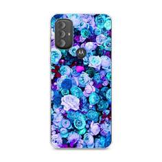 Чехол на Motorola Moto G Power 2022 "Цветочный ковер" Case Place