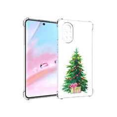 Чехол MyPads Елка новогодняя с подарками акварель для Huawei Nova 8 (ANG-LX1)
