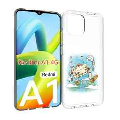 Чехол MyPads Счастливый чемодан для Xiaomi Redmi A1