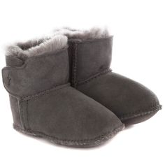 Угги EMU Australia Baby Bootie B10310 цв. серый р. 21