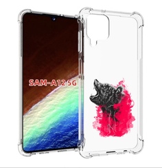 Чехол MyPads медведь в дымке для Samsung Galaxy A12 (SM-A125F) 2020/21/A12 Nacho SM-A127F
