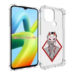 Чехол MyPads девушка в маске япония для Xiaomi Redmi A1 Plus +