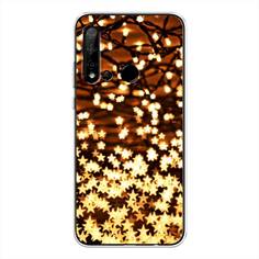 Чехол на Huawei Nova 5i "Новогодняя гирлянда" Case Place