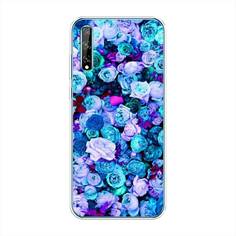 Чехол на Huawei Y8p "Цветочный ковер" Case Place