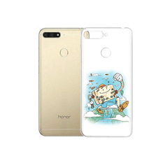 Чехол MyPads Tocco для Huawei 7C Счастливый чемодан (PT111175.61.166)