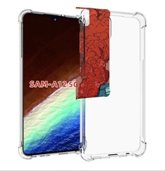 Чехол MyPads машина мчится с дымком для Samsung Galaxy A12 (SM-A125F) 2020/21