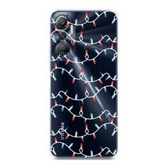 Чехол на Infinix Hot 20 4G "Разноцветная гирлянда" Case Place