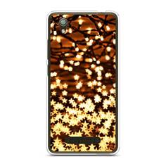 Чехол на ZTE Blade X3 "Новогодняя гирлянда" Case Place