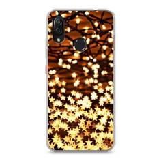 Чехол на ZTE Blade V10 Vita "Новогодняя гирлянда" Case Place