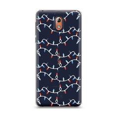 Чехол на Nokia 3.1 "Разноцветная гирлянда" Case Place