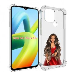 Чехол MyPads девушка-в-вечернем-платье женский для Xiaomi Redmi A1 Plus +