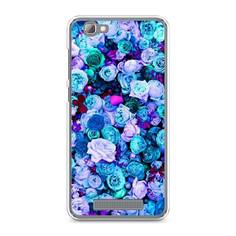 Чехол на ZTE Blade A610 "Цветочный ковер" Case Place