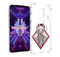 Чехол MyPads девушка в маске япония для ZTE Nubia Red Magic 7