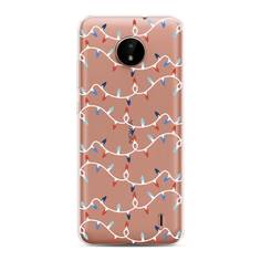 Чехол на Nokia C10"Разноцветная гирлянда" Case Place