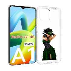 Чехол MyPads девушка-в-модном-длинном-платье женский для Xiaomi Redmi A1